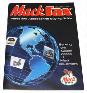 Guida all'acquisto ricambi e accessori Mack Fax - 95 pagine - Copyright 1990 - Vintage - Foto 1 di 8