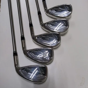Wilson D7 Iron Set 5pcs 5,6,8,9,PW UST Mamiya Recoil 460 Flex R (No 7I, As-Is) - Picture 1 of 5