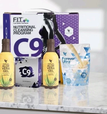 FOREVER LIVING PRODUCTS GERMANY GMBH C9Aloe Forever Living Detox &Gewichtsverlust Kur Aloe-Gel Vanille Originalware
