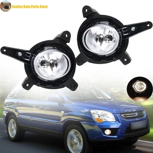 Left Right Fog Light For Kia Sportage 2005-2010 Front Bumper Fog Lamp - Picture 1 of 7