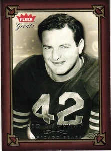 Sid Luckman 2004 Fleer Chicago Bears Football Trading Card - Bild 1 von 4