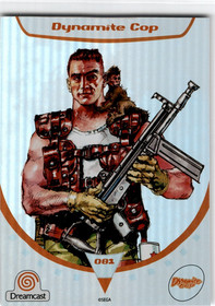 2025 Sega Dreamcast Trading Card Limited Run Games Foil Dynamite Cop #081