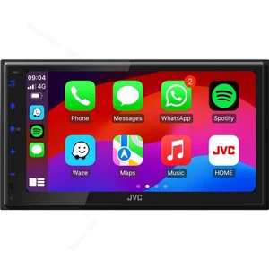 Autoradio Monitor 2din Apple CarPlay Android Auto Bluetooth USB Aux-In 3 Pre RCA - Foto 1 di 21