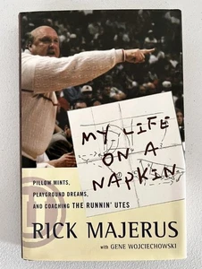 My Life on a Napkin by Rick Majerus ~ 1999 SIGNED first printing - Picture 1 of 3