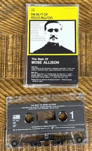 Mose Allison -  The Best Of Mose Allison (Cassette Tape, 1970, Atlantic/Warner) - Foto 1 di 3
