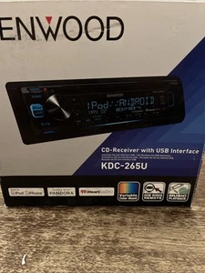 Kenwood KDC-265U Negro Pandora iHeart Radio Coche Audio CD Receptor Nuevo En Caja - Imagen 1 de 5