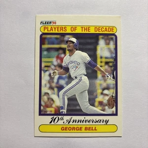 1990 Fleer #628 George Bell - Picture 1 of 2