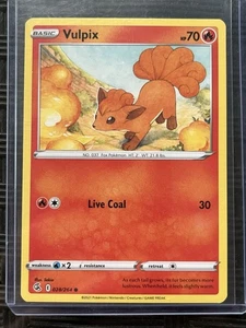 Vulpix (28) Normal Common SWSH08: Fusion Strike 028/264 NM - Picture 1 of 2