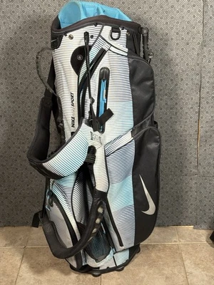 Bolsa de golf Nike Golf Performance híbrida 14 vías carro/soporte azul/blanco/negro Foto 1 de 4