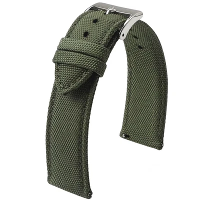 18mm 19mm 20mm 21mm 22mm 24mm Waterproof Sailcloth Watch Strap Two-Sided Nylon - Image 1 of 4