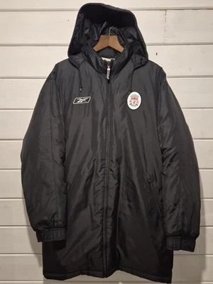 Liverpool Bench/Manager Football Coat  Adults Medium Reebok Carlsberg Stunning! - Image 1 of 4