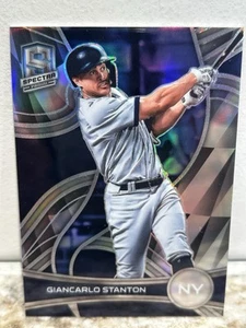 2022 Chronicles Spectra Giancarlo Stanton Silver Holo Prizm No. 36 Yankees - Picture 1 of 2