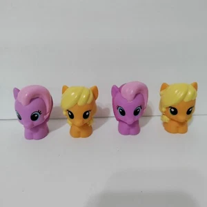 Playskool Friends My Little Pony Daisy Dreams Apple Jack Lot Of 4 Figure Toys - Picture 1 of 9