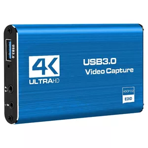 4K HDMI-Compatible USB 3.0 HD Recorder Grabber 1080P 60FPS Video Capture Device - Photo 1/12