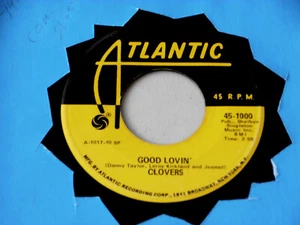 DOO WOP~CLOVERS~ GOOD LOVIN~ MINT~ HERE GOES A FOOL~ ATLANTIC RECORDS - Foto 1 di 1
