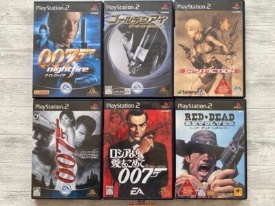 SONY PS2 007 series & Spy Fiction & Red Dead Revolver set from Japan - Image 1 of 4