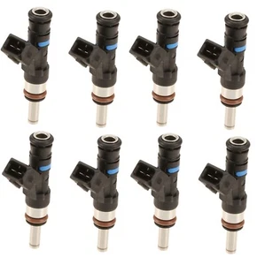 For BMW M3 08-13 E90 E92 E93 Set of 8 Fuel Injectors BOSCH 0280158164 16 Seals - Picture 1 of 1