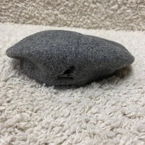 Vintage Kangol Ivy Hat Flat Cap Medium Gray Gatsby Cabbie Newsboy Outdoors Mens - Picture 1 of 8