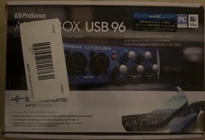 Presonus AudioBox USB 96 Audio Interface Music Musical Instruments - Image 1 of 2