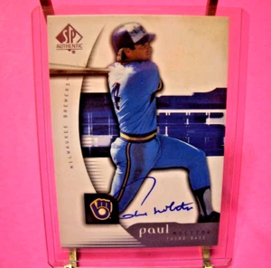 Tarjeta auténtica Paul Molitor - 2005 Upper Deck SP # 76 - autógrafo - Imagen 1 de 13