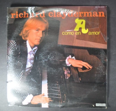 RICHARD CLAYDERMAN Como En Amor LATIN LP SEALED DELPHINE MEXICO IMP - Image 1 of 2