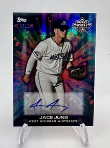 2023 Topps Pro Debut Cornerstones RC Auto Jace Jung /10 Detroit Tigers - Picture 1 of 8