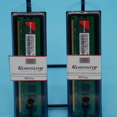 KUESUNY 4GB 2X2GB RAM 2RX8 PC2-6400U CL6 DDR2 Foto 1 de 4