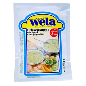 WELA Erbseneintopf mit Speck 3 Teller Hausmannskost köstlich - Bild 1 von 1