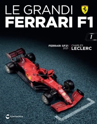 LE GRANDI FERRARI F1 Modello 1:24 n° 1 Ferrari SF21 - Charles Leclerc - 2021 - Immagine 1 di 2