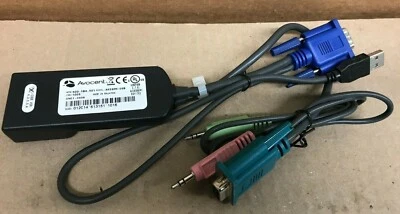 Avocent AMIQDM-USB Dual UTP USB Interface Module w/ Audio & Serial 500-164-501 - Image 1 of 2