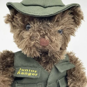 "Oso de peluche Junior Ranger Parque Nacional Zion 6"" en uniforme" - Imagen 1 de 11