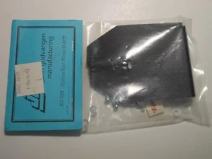 JG Mfg KO-02B Optima Nerf Wings Black - Fits Kyosho Vintage Optima series - Picture 1 of 2