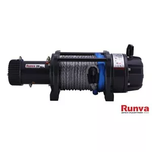 Runva EWB20000 Premium 4X4 Winch 24V 20000lb W/Synthetic Rope IP67 Protection - Picture 1 of 4