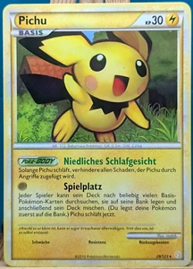 POKEMON - HeartGold & SoulSilver - Pichu - 28/123 - Non-Holo - deutsch - Bild 1 von 2