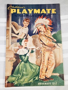 Children’s Playmate Magazine November 1953 Thanksgiving - Foto 1 di 14