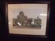 VINTAGE ARTIST SIGNED 'PLACE ROYALE' QUEBEC CANADA 11* BY 15* COLORED PRINT