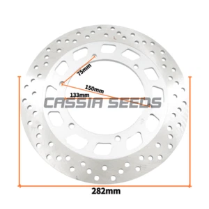 Front Brake Disc for Yamaha FJ1100 FJ1200 SRV 250 TDR125 XV125 Virago XV250 - Picture 1 of 6