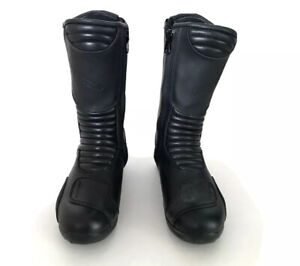 Gaerne Rose Street Motorcycle Boots Womens Size 6 Black Waterproof High Top