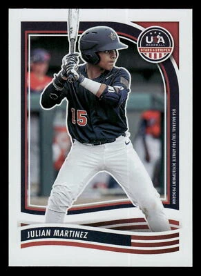 2024 Panini Stars & Stripes JULIAN MARTINEZ #105 - Image 1 of 2