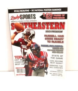 Lindy's Sports Magazine NCAA Football Southeastern Conference 2013 Vorschau Statistiken - Bild 1 von 10