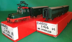 Rivarossi I RR/D - Loco + bagagliaio + 2 carrozze - cnfz. NON originale - Foto 1 di 19