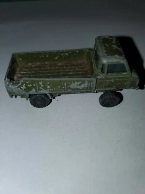 Vintage Husky Toys Green Army Land Rover Truck Diecast Toy Vehicle 110 - Image 1 of 4