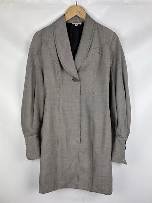 Christian Dior Coordonnes Vintage Damen Wolle Karo Blazer Kleid Gr.6 /40 - Bild 1 von 4