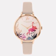 Wrist Watch - Sara Miller  SA2070 34mm Tropical  34mm Flamingo 60% off