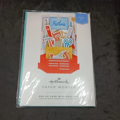 Tarjeta Hallmark Paper Wonder Pop Up Feliz Día del Padre Nueva en Embalaje  Foto 1 de 2