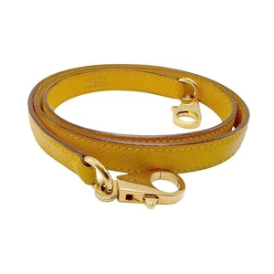 Authentischer HERMES Schulterriemen vermutlich Jaune Leder/goldfarben - z2715 - Bild 1 von 6