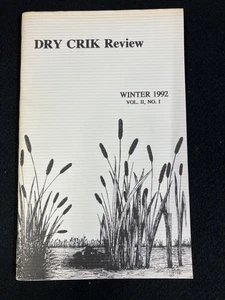 DRY CRIK REVIEW OF CONTEMPORARY COWBOY POETRY, WINTER 1992, VOL.II NO.1 - Picture 1 of 8