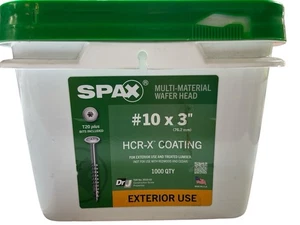 #10 x3 Zoll Außen Flachkopf Edelstahl Holz Terrassenschrauben Bau Torx - Bild 1 von 4