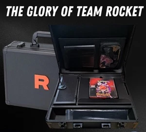 Pokemon Glory of Team Rocket Attache Case 30 Booster Packs (Destined Rivals) - Picture 1 of 5