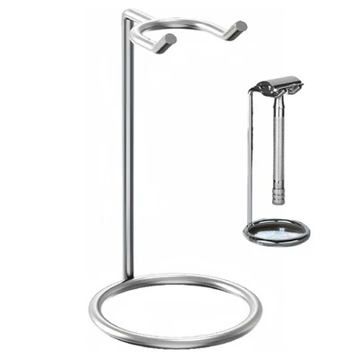 Long Handle Shaver Holder Stainless Steel Holder Shaver Stand Display Improved - Image 1 of 4
